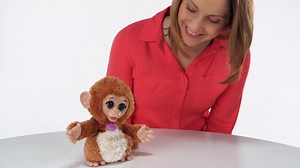 Watch FurReal Friends Baby Cuddles My Giggly Monkey Pet Plush on Amazon Live