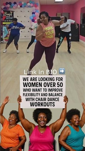 From Stiff To Flexible Chair Dance Magic #ChairWorkout #FlexibleOver50 #ChairDance