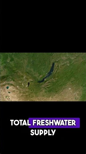 lake holds 1 5 earth's water