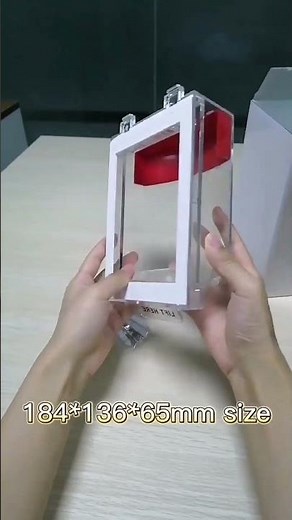 Fire Alarm Emergency Manual Call Point Protective Cover Demo