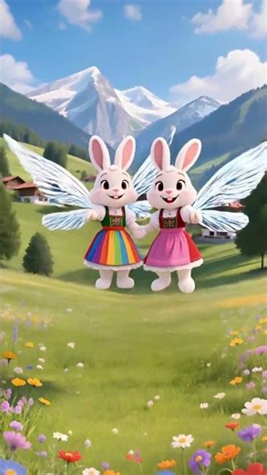 Flying Rabbits?! This Is Pure Magic 🐰☁️