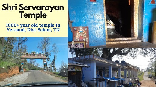 Servarayan Temple (Shevaroy Temple) Yercaud - A 1000  year old Cave temple at hill top