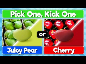 Pick One, Kick One Jelly Bean Flavors