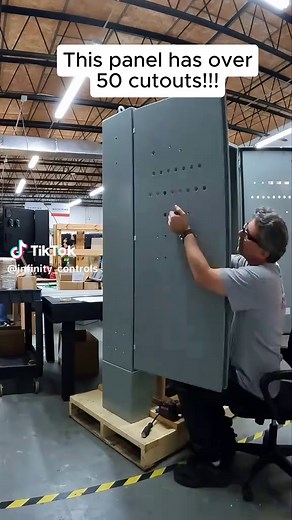 Electrical Panel Cabinet with 50 Cutouts