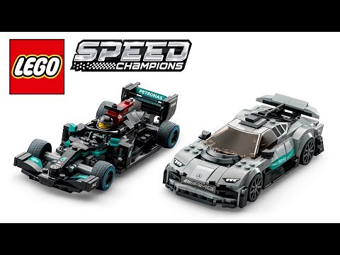 LEGO Speed Champions - Mercedes-AMG F1 W12 E Performance & Project One (76909) - Speed build
