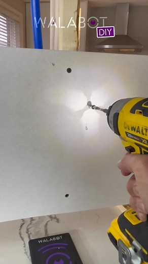 watch this review of WALABOT DIY 2 Visual Stud Finder by an expert DIYer @ken.c.long! works with your phone! detects studs, pipes, wires! #studfinder