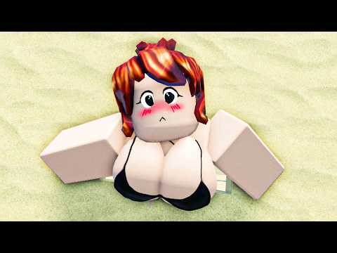 R63 BACON GIRL GETS STUCK IN THE WALL | Roblox animation