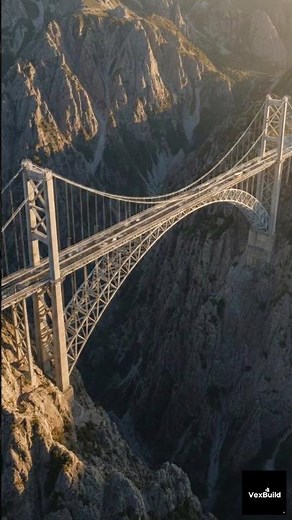 Building a Giant Mountain Bridge Over a Deep Valley… Crazy Engineering!