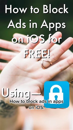Block ads in apps on iOS! #adblock #adblocker￼ #free #safari #iOS #iphone #apps #ads #advert #ad