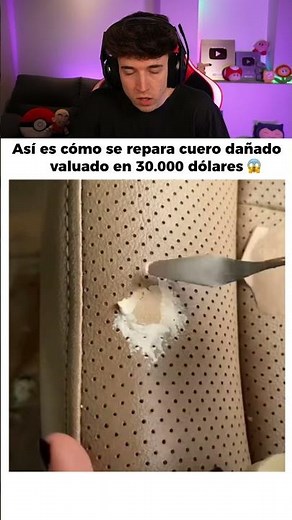 This is how you repair $30,000 leather 😱