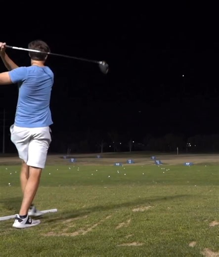 Golf Tips And Advice! on Instagram: "Timing is everything. 🎬 Garrett Clark shows unreal hand-eye coordination by catching a tossed ball clean with the driver. It’s a fun challenge, but it highlights a key lesson: solid contact comes from rhythm, not rushing. ⛳️ 👉How many tries would it take you to make contact with the ball?"