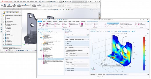 LiveLink™ for SOLIDWORKS® 更新 - COMSOL® 5.6 发布亮点