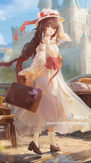 Live Wallpaper Hu Tao 4K: Anime and Game Aesthetic