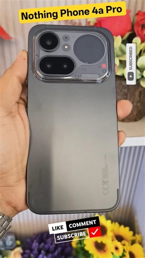 Nothing 4a Pro Black 🖤 Looks Insane!#nothingphone#nothingphone4apro#shorts#shortsfeed#trendingshorts