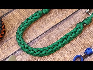 This technique can be used to make Paracord lanyards, leashes, bracelets etc.