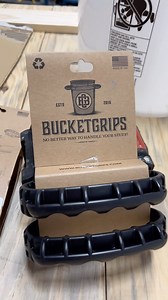 Turn your bucket into a bucket with grips using @bucketgrips #toolsinaction #tiacrew #diy | Tools in Action