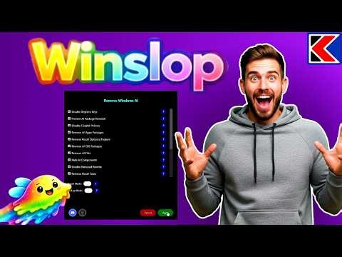 WinSlop: Cómo sacar TODO lo que no necesitas de Windows 11