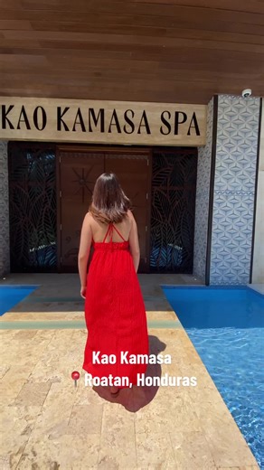 Kao Kamasa is currently the biggest spa in Honduras and one of the prettiest in the Caribbean. It’s inspired in the Paya/Pech culture. You can find it in the Grand Roatan Caribbean Resort in West Bay, Roatan Island. Kao Kamasa es el spa mas grande en Honduras y el mas bonito en el Caribe. Esta inspirado en la cultura Paya/Pech. Lo podes encontrar en el hotel Grand Roatan Caribbean Resort en West Bay, isla de Roatán. #Honduras #Roatan #Spa #Travel #FYP #Caribbean #CaribbeanHonduras #BayIslands #I