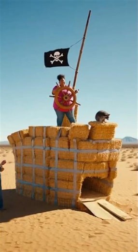 Susan's Hay Bale Ship Idea Was Terrible 😂 #shorts #viral