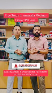 35 reactions | FREE Webinar – Study in Australia  Sunday, June 1 |...