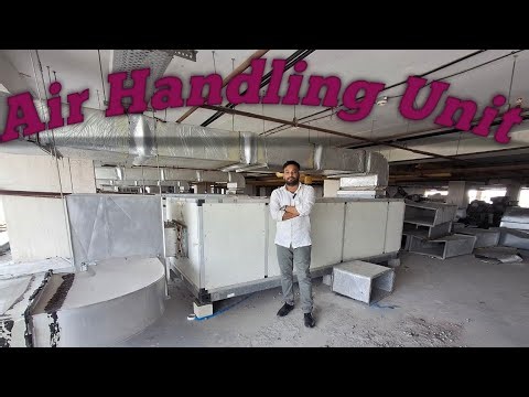 Air handling unit working || AHU || AHU PARTS || HVAC