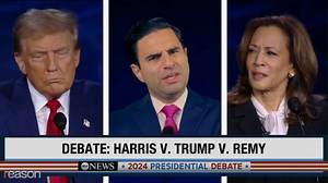 Remy fails to fit in at the presidential debate. | Reason Magazine