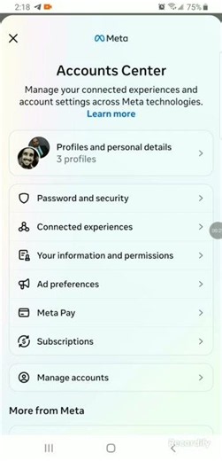 the easiest way to change Instagram password