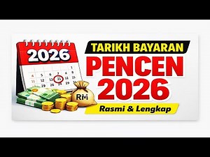 Tarikh Bayaran Pencen 2026