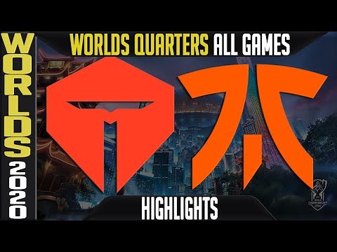 TES vs FNC Highlights ALL GAMES | Quarterfinals Worlds 2020 Playoffs TOP Esports vs Fnatic