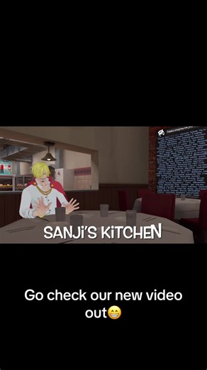 Sanji’s kitchen out now go check it out please 😁.#vrc #viral #viralvideo #fyp #anime #funny #futureVAs #funny #checkitout #fypageシ #acting #plzwatch #soexcited #gaming #comedyvideo #hellskitchen #😂.