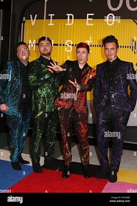 The 2015 MTV Video Music Awards  Featuring: Walk the Moon Where: Los Angeles, California, United States When: 30 Aug 2015 C Stock Photo - Alamy