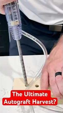 Harvest Autograft AND Bone Marrow Quickly and Easily!