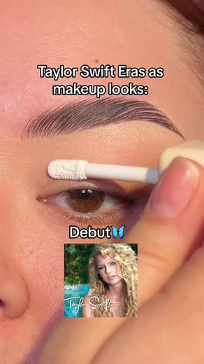 Taylor Swift Eras as makeup series starts NEOW🦋✨ #makeup #swiftietok #erastour #makeuptutorial #fyp
