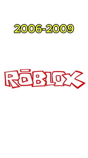 evolution of the roblox logo! #roblox #robloxshorts