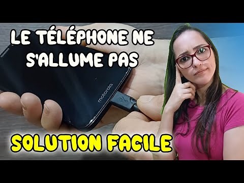 LE TÉLÉPHONE NE S'ALLUME PAS - ÉTEINT ET ANDROID NE DÉMARRE PAS - SOLUTION !