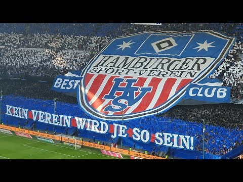 21.04.2023 Hamburger SV - FC St. Pauli 4:3, Choreo, Pyro & Support