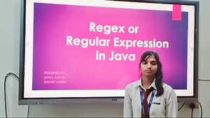 1.1K views · 16 reactions | Activity : PPT cum on digital board Presentation on JAVA Batch : BCA AKU (21-24) 6th Sem Topic : Regular Expression in JAVA Faculty:- Raju Upadhyay sir Excellent explanation! Keep on performing in the future too | Cimage College, Patna | Facebook