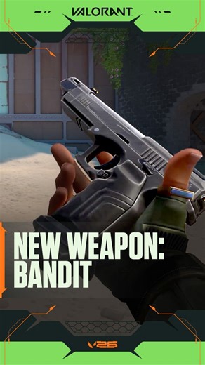 A BRAND NEW sidearm: the Bandit | VALORANT
