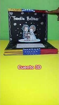 ¡Descubre la vida de Simón Bolívar! 🇻🇪 cuento 3D #SimonBolivar #Cuento3D #ArteEscolar