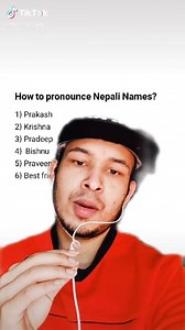 825K views · 12K reactions | How to pronounce Nepali Names  | musical.ly NEPAL | Facebook