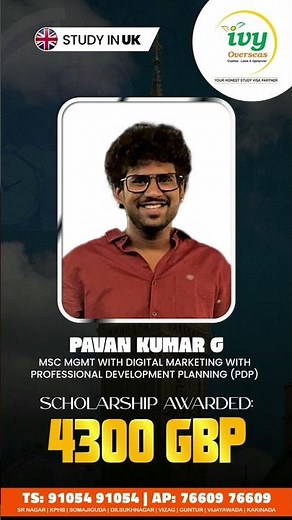 🎉 £4300 Scholarship Awarded at Northumbria University London | Study in the UK