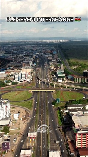 This is Ole-Sereni interchange | Drone view