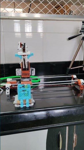 I Built a Smart 3DOF Robot Arm 🤖 | AI Pick & Place + Dashboard Control