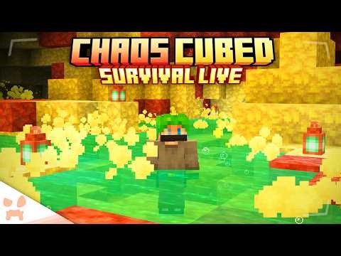Finding The NEW SULFUR CAVE BIOME In Minecraft Survival!