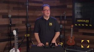 Hercules Stands USP10WB Auto Grip Ukulele Hanger - Wood Base