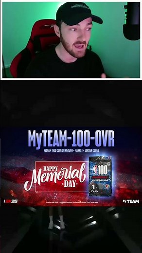 100 OVERALL LOCKER CODE FOR FREE IN NBA 2K26 MYTEAM!!! #nba2k26 #nba2k26myteam #nba