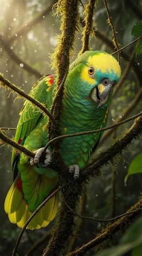 “The Secret Path of the Amazon – A Parrot’s Unexpected Rescue”