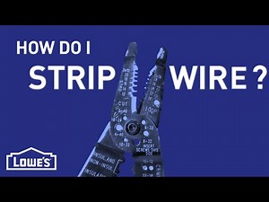 How Do I Strip a Wire? | DIY Basics