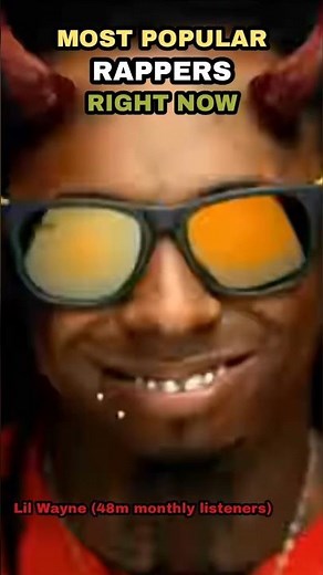 The MOST POPULAR Rappers Right Now