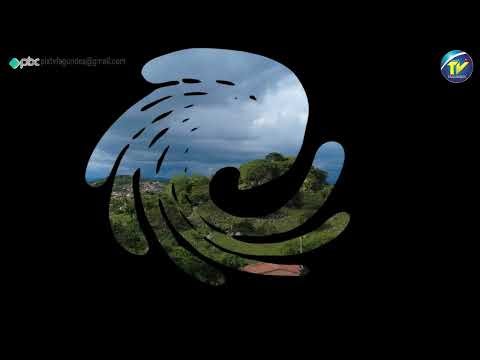 Rainy landscape in the mountains of Fagundes, Paraíba.